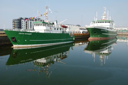 RV Celtic Voyager and RV Celtic Explorer. Photo credit Andrew Downes, XPOSURE