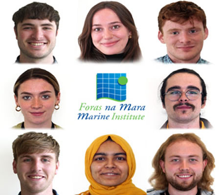 Undergraduate Students Join the Marine Institute for the 2022 Summer Bursary Programme