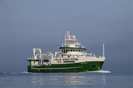 RV Tom Crean. Image credit Andrew Downes, XPOSURE