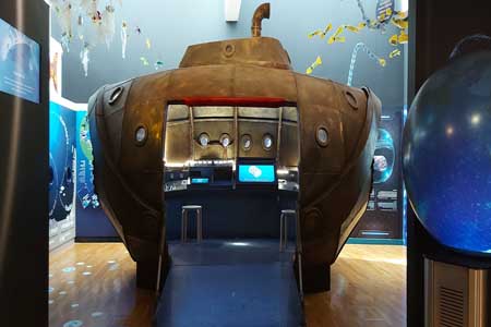 Galway City Museum features the 'Sea Science – The Wild Atlantic' exhibition, a collaboration between the Museum and the Marine Institute.
