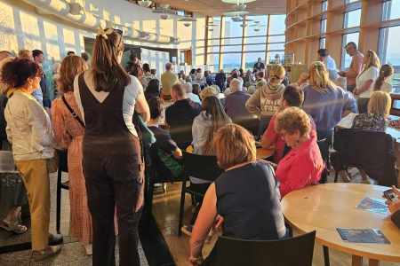 Full house for a night to ‘sea’ culture at Marine Institute HQ