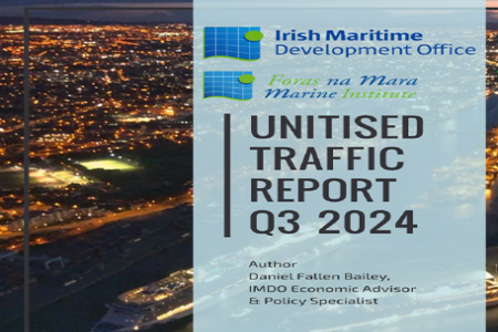 Irish Maritime Development Office (IMDO) published Unitised Traffic Report Q3 2024