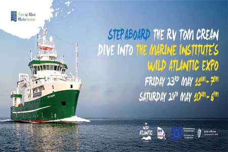 Marine Institute’s Wild Atlantic Expo during European Maritime Days to Play, in Cork.