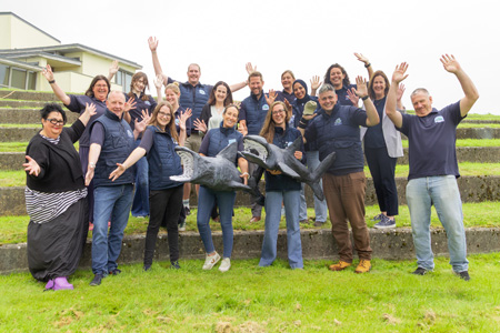 Marine Institute Explorers Education outreach team expanding into inland schools 2025-2026. Photographer Christopher Tierney